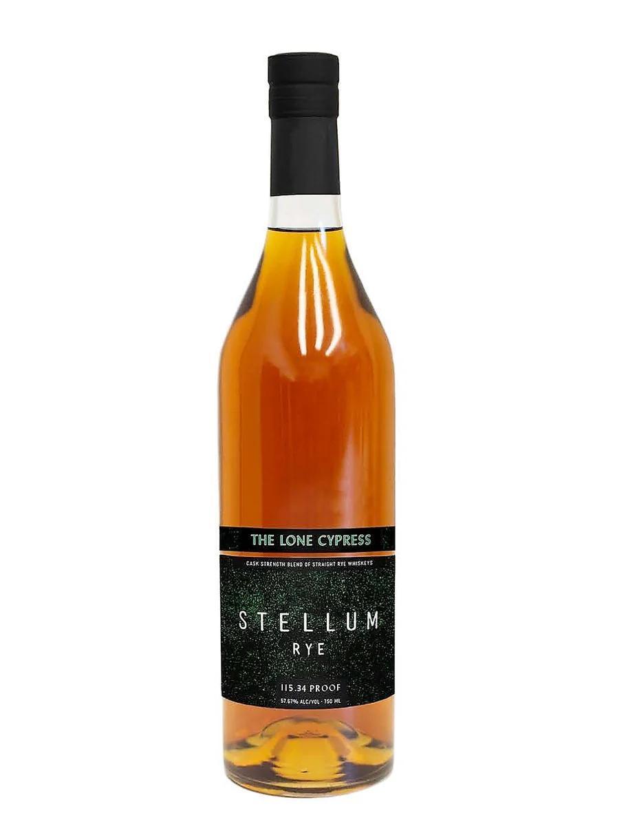 Stellum Cask Strength Rye "The Lone Cypress" (115.34 Proof)- 750ml