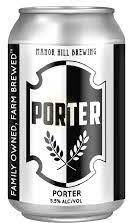 Manor Hill Porter 6-pack cans Ace Beverage