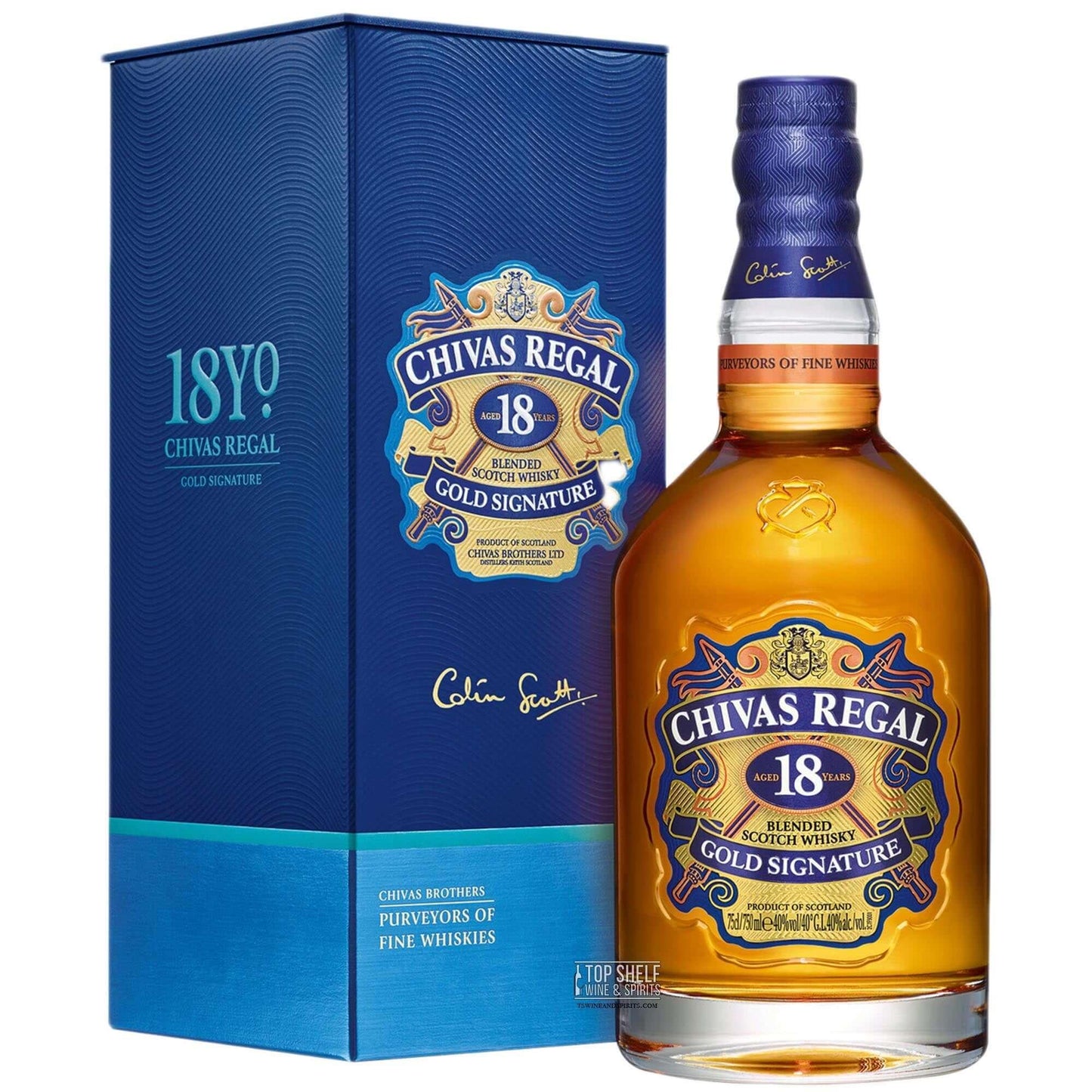 Chivas Regal 18-year Blended Scotch- 750ml