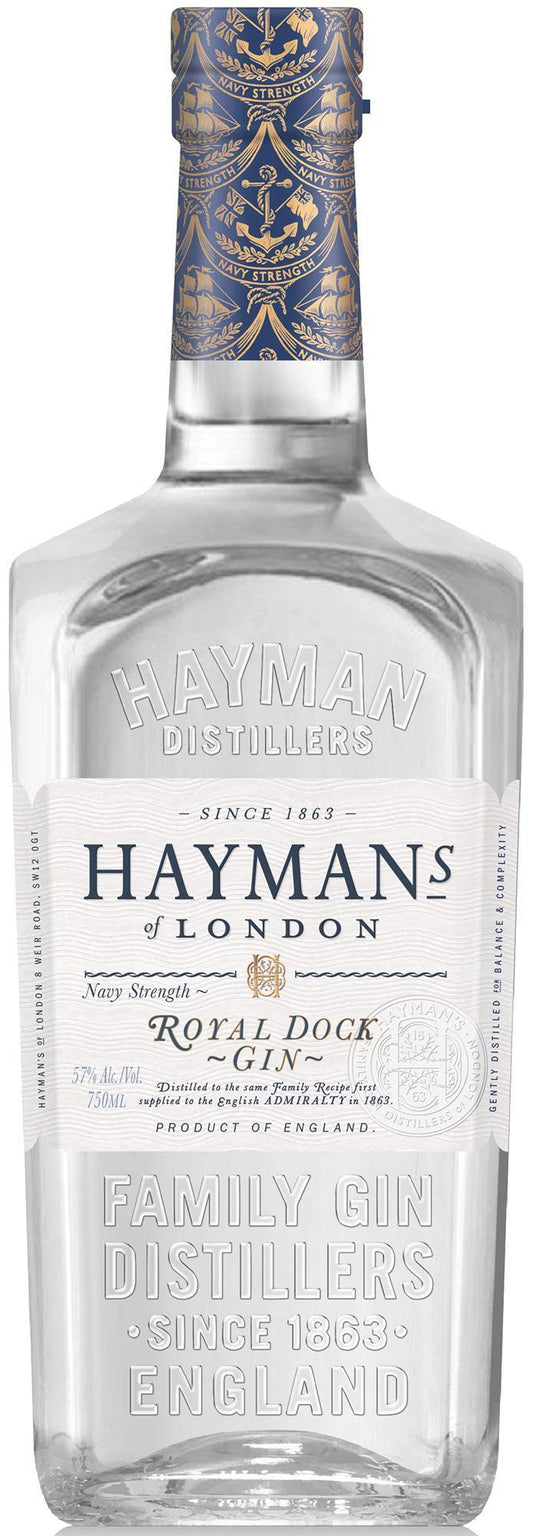 Hayman's Royal Dock Navy Strength Gin- 750ml