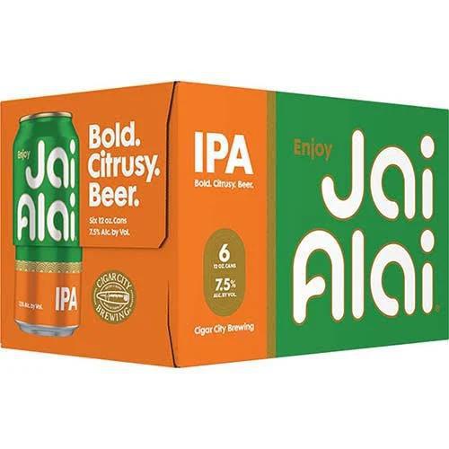 Cigar City Brewing Jai Alai IPA 6-pack Cans