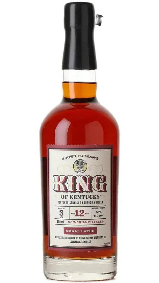 Brown-Forman's King of Kentucky Small Batch 12 Year Batch 3 Kentucky Straight Bourbon Whiskey (110 Prf) - 700ml