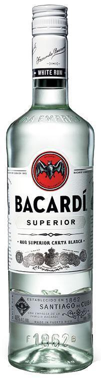 Bacardi Rum Superior White - 750ml