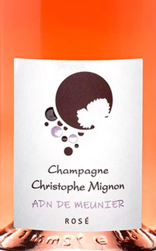 Champagne Christophe Mignon ADN de Meunier Rose d'Assemblage Extra Brut NV