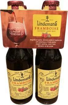 Lindemans Framboise Raspberry Lambic Beer 8.45oz 4-pack | Ace Beverage ...