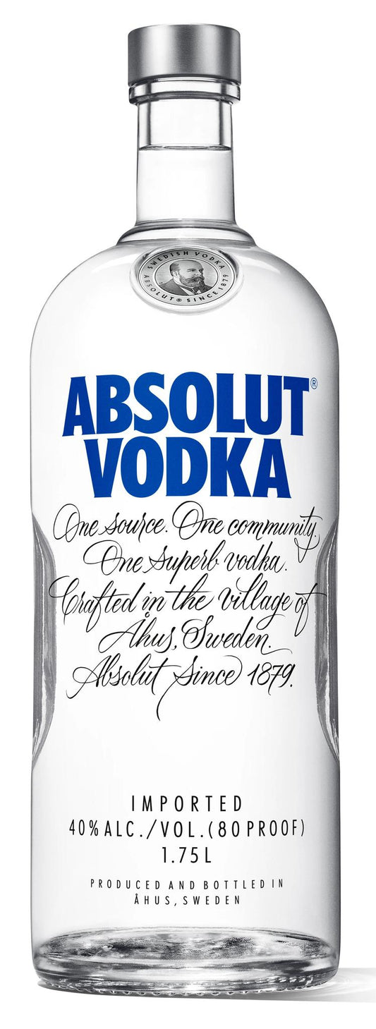 Absolut Vodka- 1.75L
