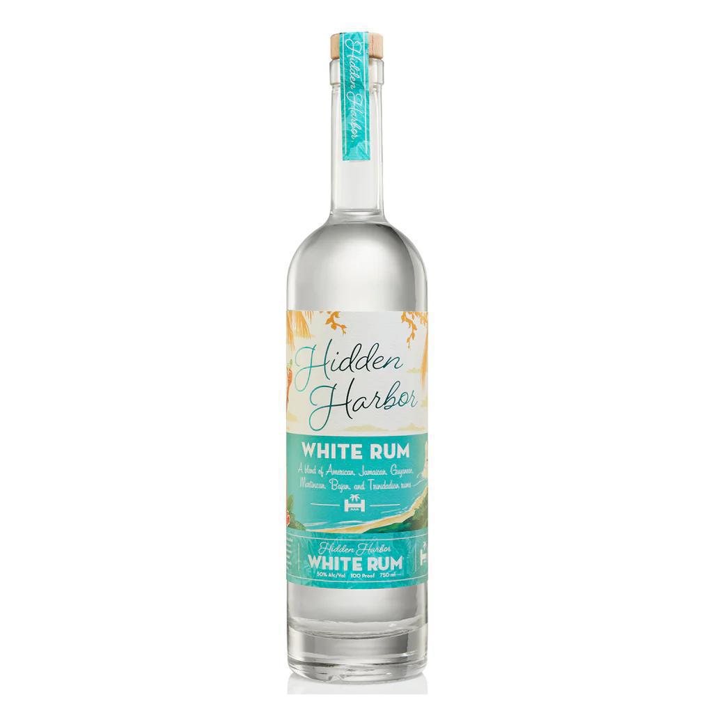 Hidden Harbor White Rum 100prf- 750ml