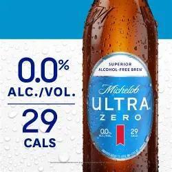 Michelob Ultra Zero 6-pack bottles