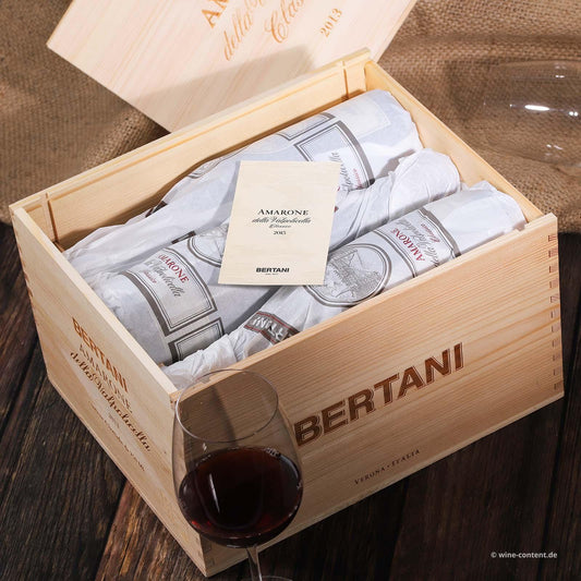 Bertani Amarone della Valpolicella Classico Vertical Six Pack: 2 bottles each 2012, 2013, & 2015