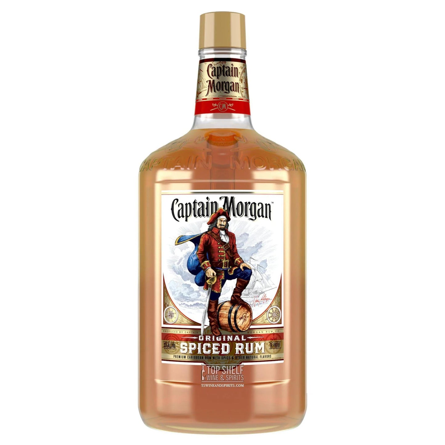 Captain Morgan Spiced Rum 1.75L