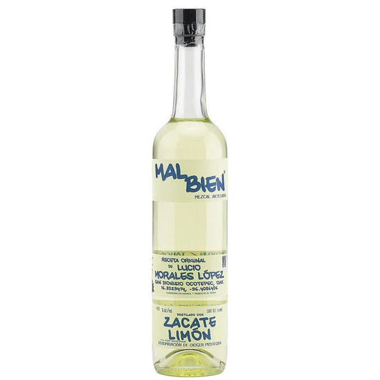 Mal Bien Zacate Limon (Lucio Morales Lopez) Mezcal Artesanal with Lemongrass - 750ml