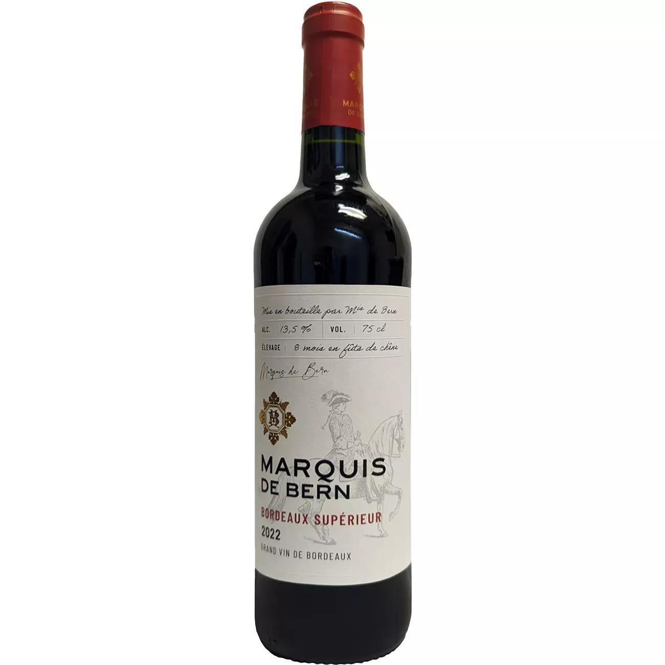 Marquis de Bern Bordeaux Superieur Rouge 2022