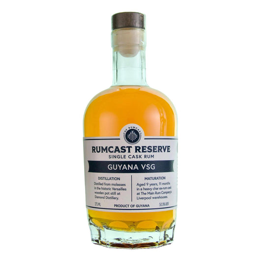 Rumcast Reserve Guyana VSG 9 Year Rum (101.8 Prf) - 375ml