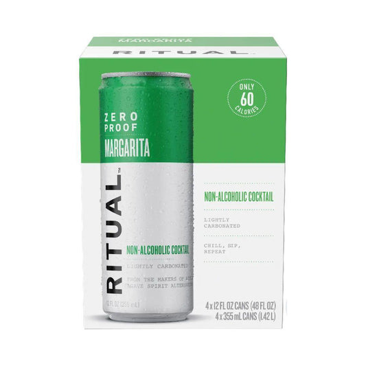Ritual Zero Proof Margarita Cans 355ml 4-pack